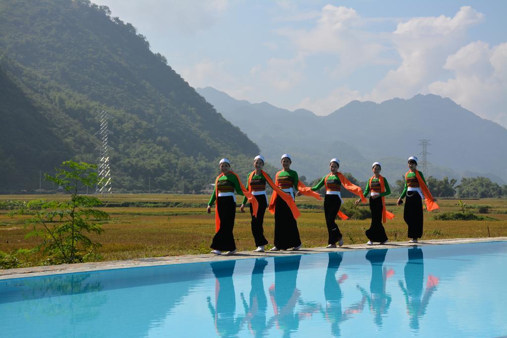 Sol Bungalows Hotell Mai Chau Eksteriør bilde