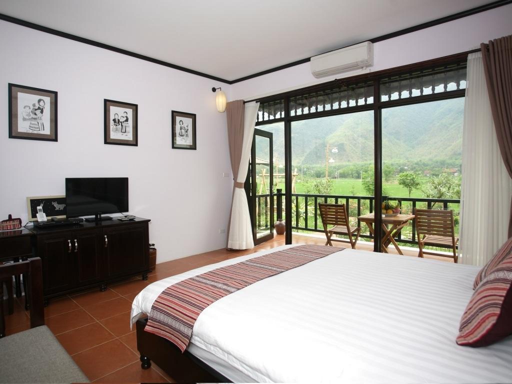 Sol Bungalows Hotell Mai Chau Eksteriør bilde